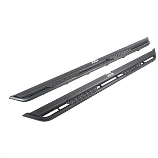 Go Rhino | FSDT4516T - Dominator Xtreme DT SideSteps With Frame Mounted Bracket Kit - Textured Black - Gladiator 3.0L / 3.6L 202