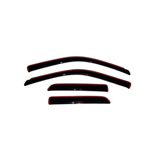 AVS | Déflecteur In-Channel 4pcs Fumé Hyundai Tucson 22-24 - Tucson 1.6T / 2.5L 2022-2025