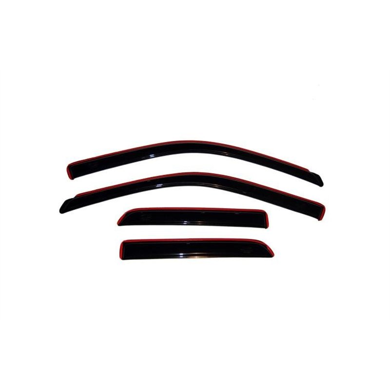 AVS | Déflecteur In-Channel 4pcs Fumé Hyundai Tucson 22-24 - Tucson 1.6T / 2.5L 2022-2025