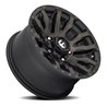 Fuel Off-Road | D674 BLITZ 20x9.0 ET1 - MATTE BLACK DOUBLE DARK TINT