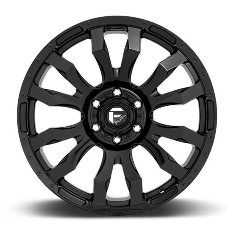 Fuel Off-Road | D675 BLITZ 20x9.0 ET1 - GLOSS BLACK