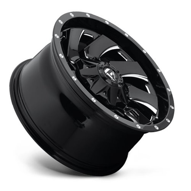 Fuel Off-Road | D574 CLEAVER 18x9.0 ET-12 - GLOSS BLACK MILLED