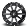 Fuel Off-Road | D615 CONTRA 20x9.0 ET20 - GLOSS BLACK MILLED
