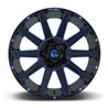 Fuel Off-Road | D644 CONTRA 20x10.0 ET-19 - GLOSS BLACK BLUE TINTED CLEAR