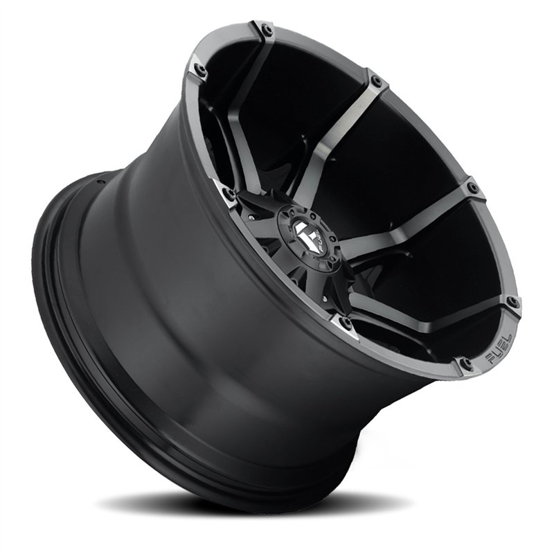Fuel Off-Road | D556 COUPLER 20x10.0 ET-12 - MATTE BLACK DOUBLE DARK TINT