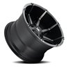 Fuel Off-Road | D556 COUPLER 20x10.0 ET-12 - MATTE BLACK DOUBLE DARK TINT