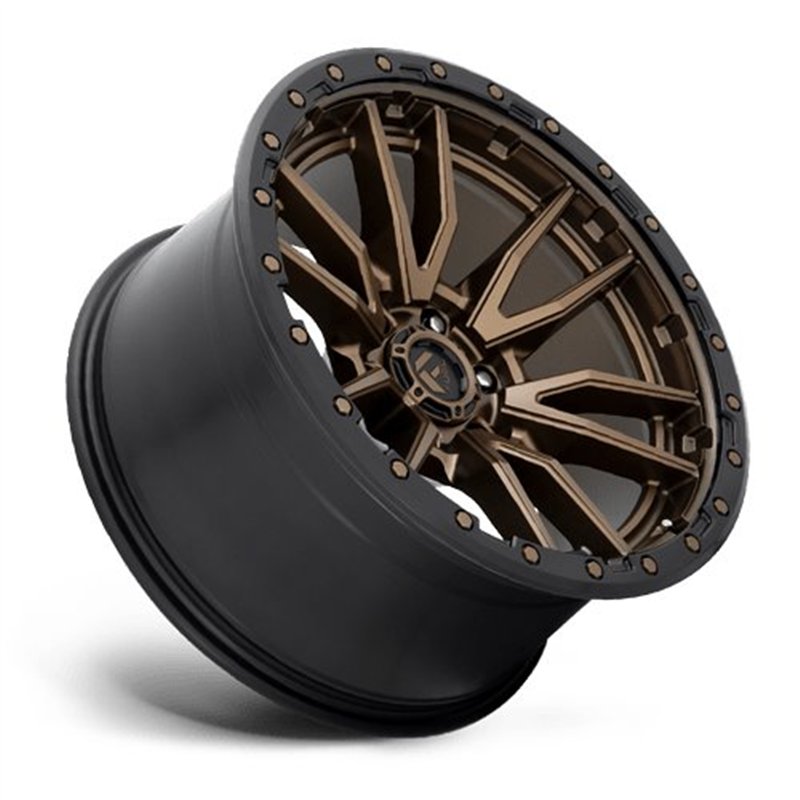 Fuel Off-Road | D681 REBEL 20x9.0 ET20 - MATTE BRONZE BLACK BEAD RING