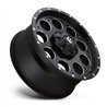 Fuel Off-Road | D525 REVOLVER 15x10.0 ET-43 - MATTE BLACK MILLED