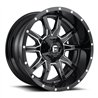 Fuel Off-Road | D627 VANDAL 20x10.0 ET-18 - GLOSS BLACK MILLED