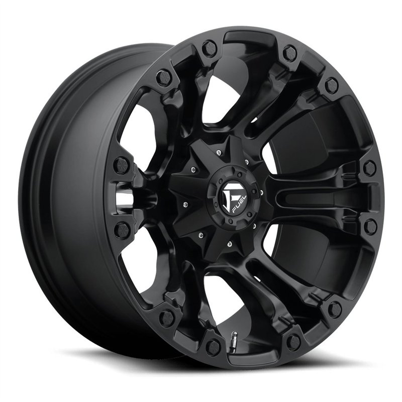 Fuel Off-Road | D560 VAPOR 17x9.0 ET-12 - MATTE BLACK