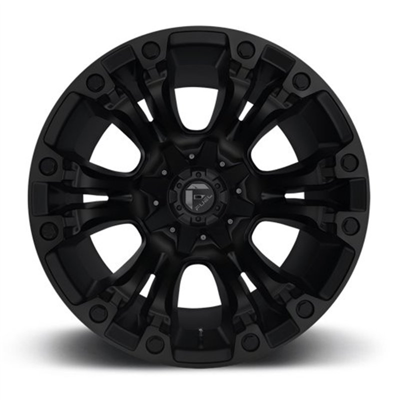 Fuel Off-Road | D560 VAPOR 20x10.0 ET-18 - MATTE BLACK