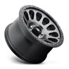 Fuel Off-Road | D601 VECTOR 17x9.0 ET-12 - MATTE GUN METAL BLACK BEAD RING