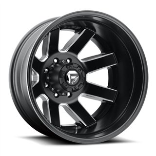 Fuel Off-Road | D538 MAVERICK 24x8.25 ET-201 - MATTE BLACK MILLED