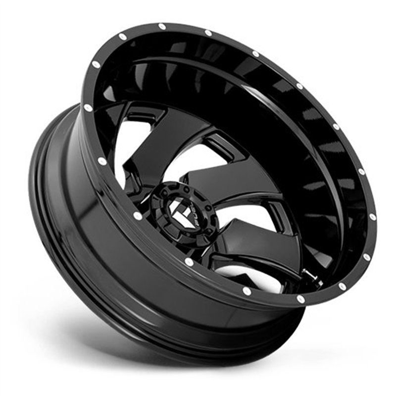 Fuel Off-Road | D574 CLEAVER 20x8.25 ET105 - GLOSS BLACK MILLED