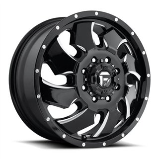 Fuel Off-Road | D574 CLEAVER 20x8.25 ET105 - GLOSS BLACK MILLED