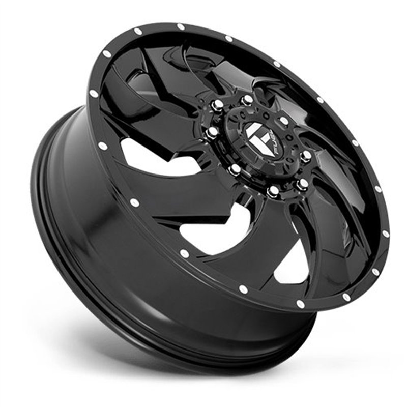 Fuel Off-Road | D574 CLEAVER 20x8.25 ET105 - GLOSS BLACK MILLED