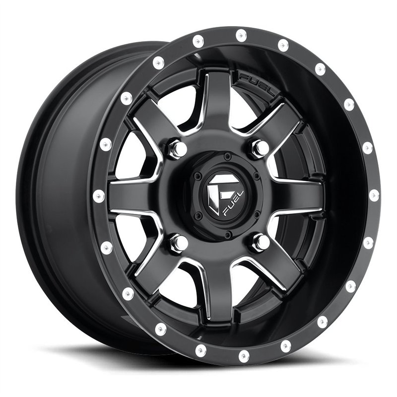Fuel Off-Road | D538 MAVERICK 16x7.0 ET13 - MATTE BLACK MILLED