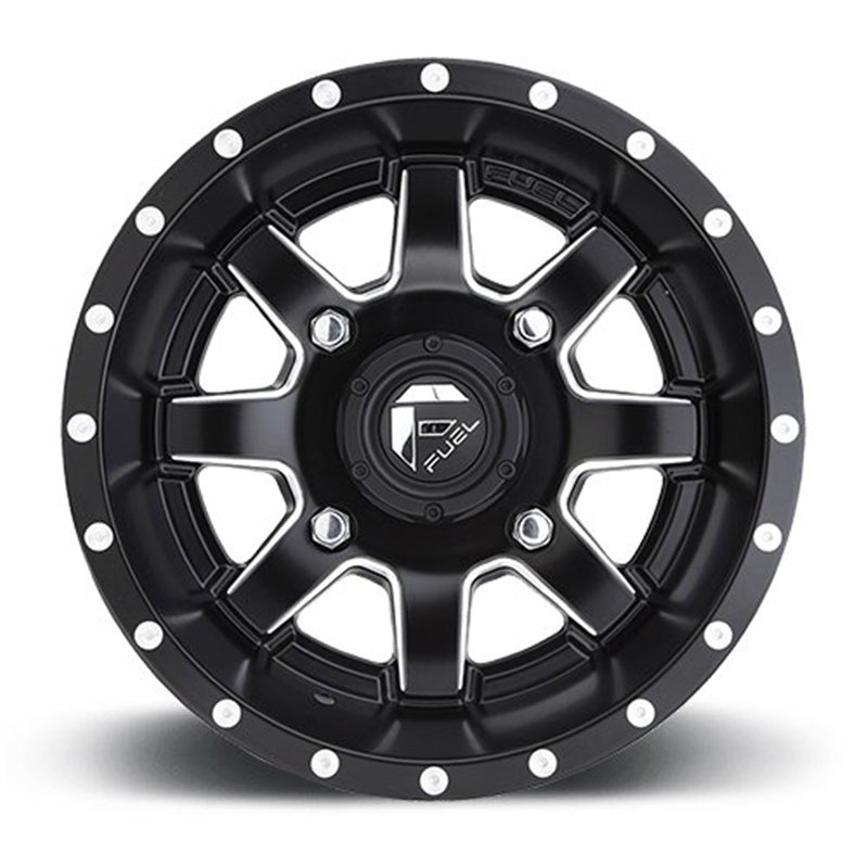Fuel Off-Road | D538 MAVERICK 16x7.0 ET13 - MATTE BLACK MILLED