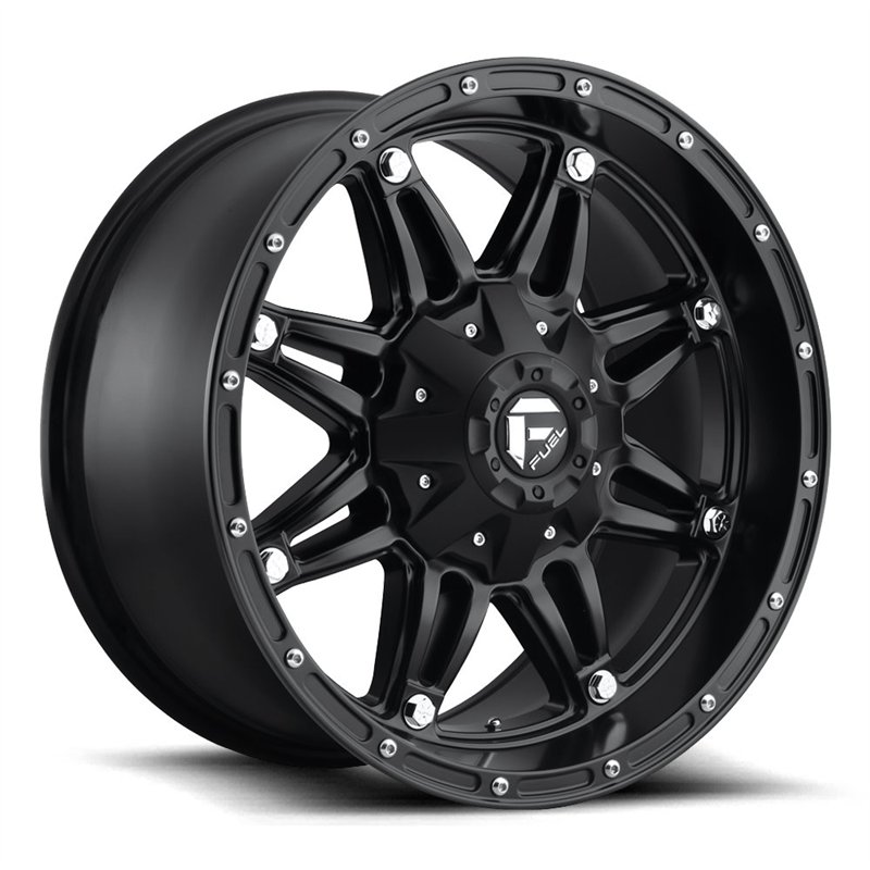 Fuel Off-Road | D531 HOSTAGE 20x10.0 ET-18 - MATTE BLACK