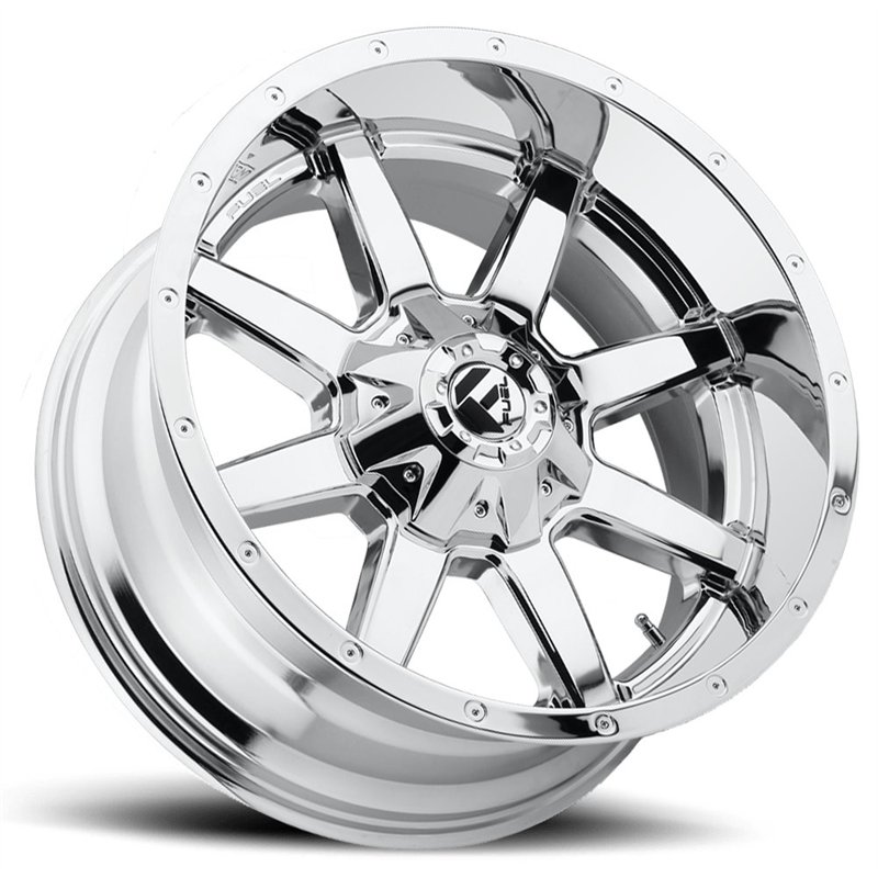 Fuel Off-Road | D536 MAVERICK 22x12.0 ET-45 - CHROME PLATED