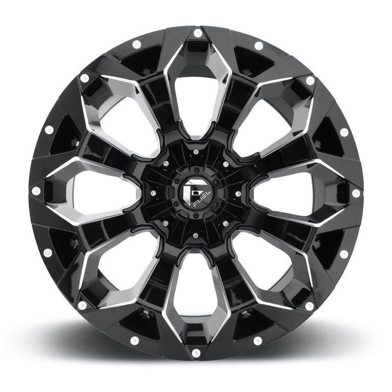 Fuel Off-Road | D546 ASSAULT 22x9.5 ET20 - MATTE BLACK MILLED