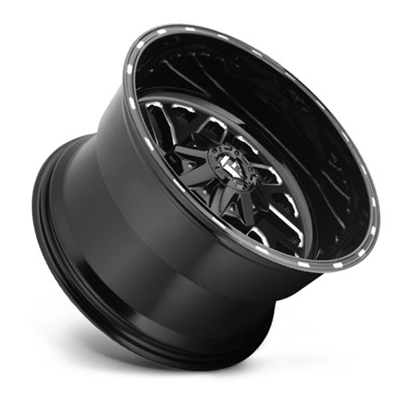 Fuel Off-Road | D581 TRITON 20x10.0 ET-19 - GLOSS BLACK MILLED