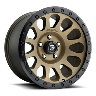 Fuel Off-Road | D600 VECTOR 17x9.0 ET-12 - MATTE BRONZE BLACK BEAD RING