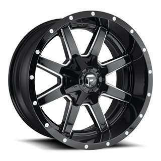 Fuel Off-Road | D610 MAVERICK 18x9.0 ET20 - GLOSS BLACK MILLED