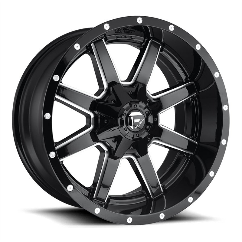 Fuel Off-Road | D610 MAVERICK 18x9.0 ET20 - GLOSS BLACK MILLED