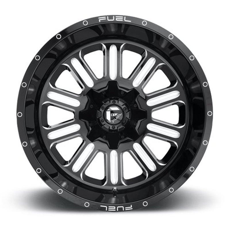 Fuel Off-Road | D620 HARDLINE 20x9.0 ET19 - GLOSS BLACK MILLED