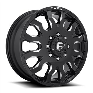 Fuel Off-Road | D673 BLITZ 20x8.25 ET105 - GLOSS BLACK MILLED