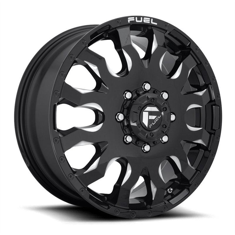 Fuel Off-Road | D673 BLITZ 20x8.25 ET105 - GLOSS BLACK MILLED
