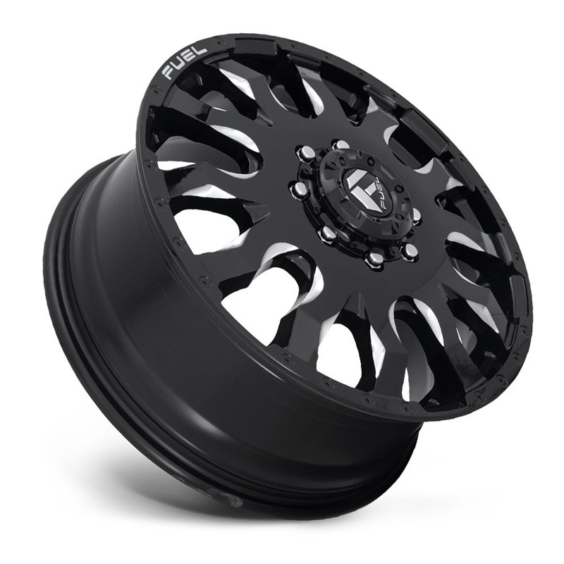 Fuel Off-Road | D673 BLITZ 20x8.25 ET105 - GLOSS BLACK MILLED