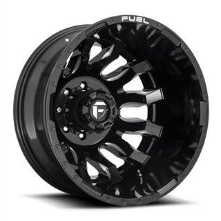 Fuel Off-Road | D673 BLITZ 20x8.25 ET-202 - GLOSS BLACK MILLED