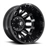 Fuel Off-Road | D673 BLITZ 20x8.25 ET-202 - GLOSS BLACK MILLED