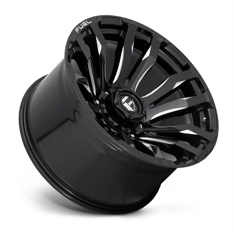 Fuel Off-Road | D673 BLITZ 20x9.0 ET1 - GLOSS BLACK MILLED