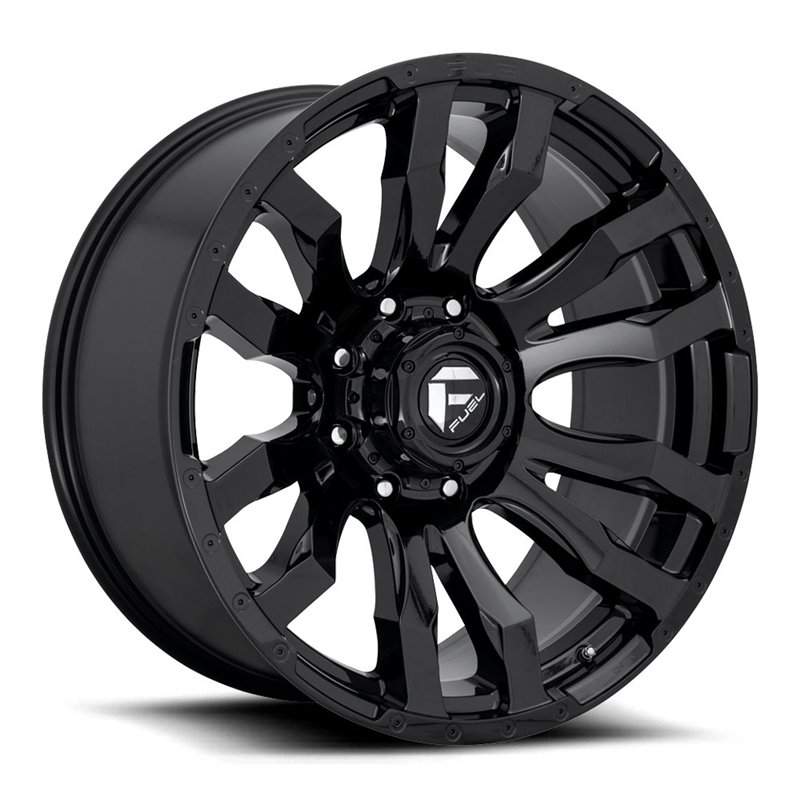 Fuel Off-Road | D675 BLITZ 20x9.0 ET20 - GLOSS BLACK