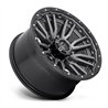 Fuel Off-Road | D680 REBEL 22x12.0 ET-44 - MATTE GUN METAL BLACK BEAD RING