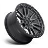 Fuel Off-Road | D680 REBEL 22x12.0 ET-44 - MATTE GUN METAL BLACK BEAD RING