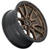 Fuel Off-Road | D681 REBEL 20x10.0 ET-18 - MATTE BRONZE BLACK BEAD RING