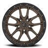 Fuel Off-Road | D681 REBEL 20x10.0 ET-18 - MATTE BRONZE BLACK BEAD RING