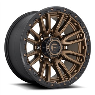 Fuel Off-Road | D681 REBEL 22x12.0 ET-44 - MATTE BRONZE BLACK BEAD RING