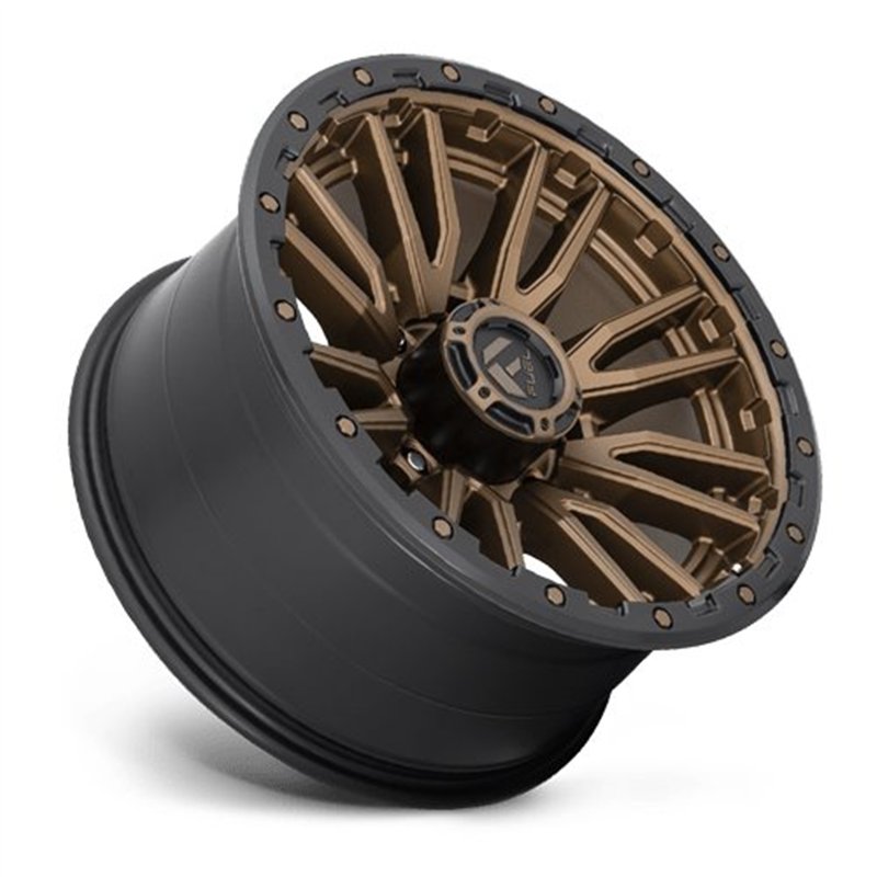 Fuel Off-Road | D681 REBEL 22x12.0 ET-44 - MATTE BRONZE BLACK BEAD RING
