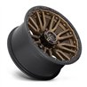 Fuel Off-Road | D681 REBEL 22x12.0 ET-44 - MATTE BRONZE BLACK BEAD RING