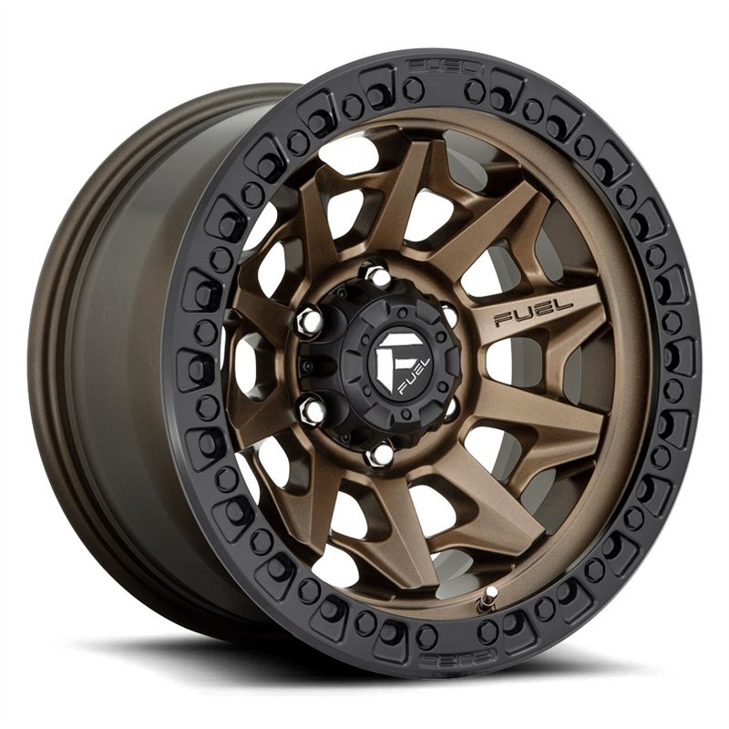 Fuel Off-Road | D696 COVERT 18x9.0 ET20 - MATTE BRONZE BLACK BEAD RING
