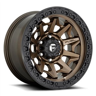 Fuel Off-Road | D696 COVERT 18x9.0 ET-12 - MATTE BRONZE BLACK BEAD RING