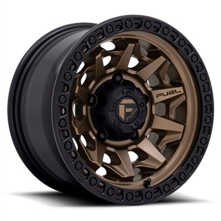 Fuel Off-Road | D696 COVERT 18x9.0 ET1 - MATTE BRONZE BLACK BEAD RING