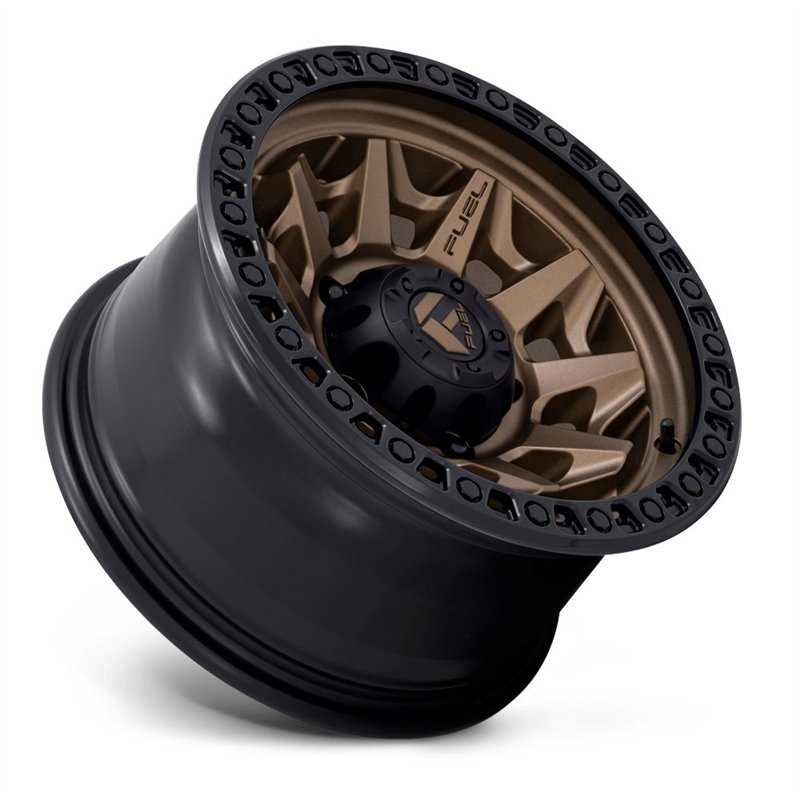 Fuel Off-Road | D696 COVERT 18x9.0 ET1 - MATTE BRONZE BLACK BEAD RING