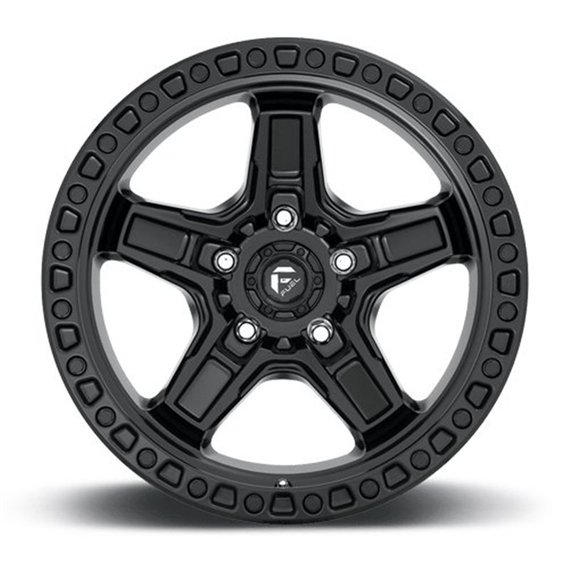 Fuel Off-Road | D697 KICKER 17x9.0 ET-12 - MATTE BLACK