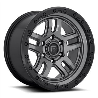 Fuel Off-Road | D701 AMMO 17x9.0 ET1 - MATTE GUN METAL BLACK BEAD RING